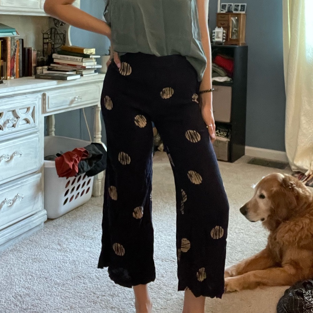 Urban Outfitters cropped wide legs